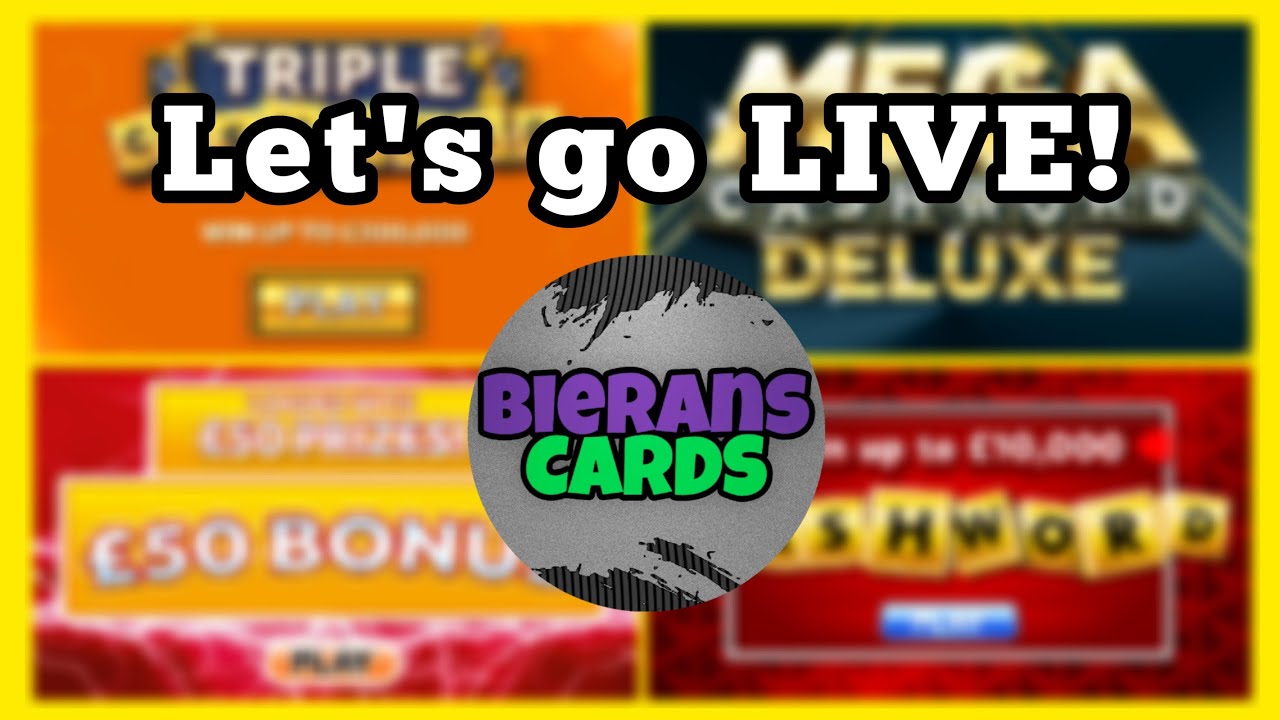 National Lottery Scratch Cards Live | Bierans Cards