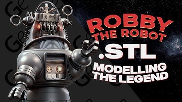 Robby the Robot 3D Printing Model | Make Game Real