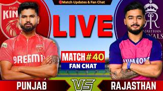 🔴IPL Match: Punjab vs Rajasthan, 40th Match IPL 2026 | Live Cricket Match Today | PBKS vs RR Live screenshot 3