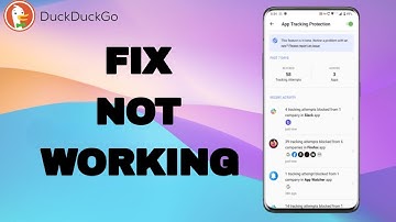 How To Fix And Solve Not Working On DuckDuckGo App | Final Solution