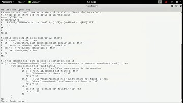 How to install figlet and terminal change