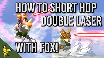 How to Short Hop Double Laser with Fox ft. CDK - Super Smash Bros. Melee