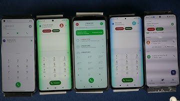 FIVE INCOMING CALLS ONEPLUS 10T ACE PRO + ONEPLUS 8 PRO VS XIAOMI POCO X3 PRO + BLACK SHARK 5 & 5PRO