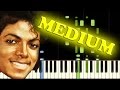 MICHAEL JACKSON - BILLIE JEAN - Piano Tutorial