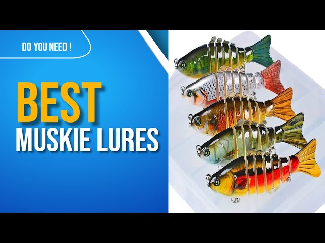 The 9 Best Muskie Lures Review in 2022 - Top Rated Muskie Lures
