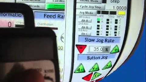 Mach3 via Syil X4+ MPG remote