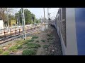 Tirupathi memu express arriving villupuram junction  door plating  srimukundhan