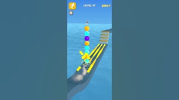 Stack Rider 🤹 Level 47 🔴🔵🟢 Gameplay Android iOS Walkthrough #scibergames