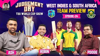 South Africa & West Indies Preview | T20 WorldCup | Judgement Day | R Ashwin | PDogg | Robin Uthappa