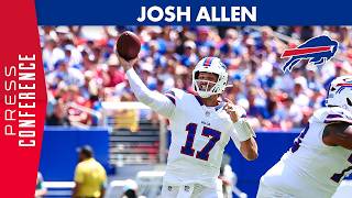 Josh Allen Talks First Touchdown In Highmark Stadium | Buffalo Bills