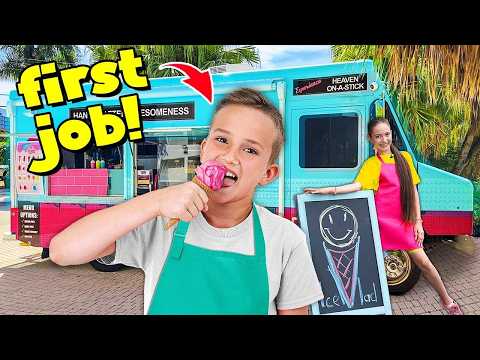 J'ai construit un camion de glaces secret !