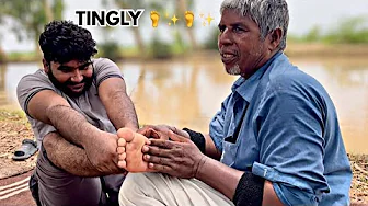 ASMR ULTIMATE FOOT REFLEXOLOGY MASSAGE | LEG & FEET CARE FOR TINGLING AND PAIN RELIEF | LEG MASSAGE