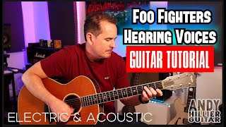 Foo Fighters - Hearing Voices Guitar Tutorial