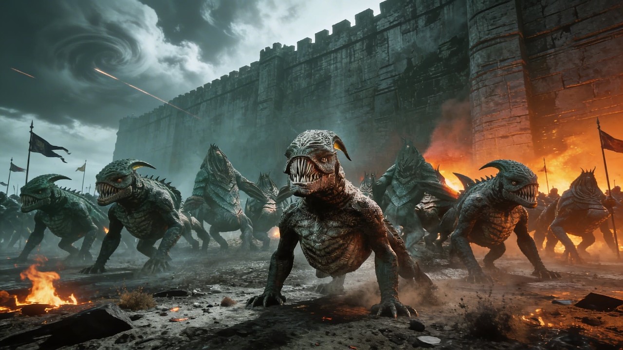 وحوش من قبل خلق سيدنا ادم بتخرج كل 60 سنة عشان تهاجم البشر ! ملخص فيلم