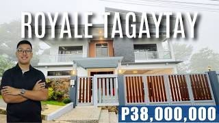 Inside a ₱38M Modern 5BR Fairway Home in Royale Tagaytay (No Neighbor at the Back!)