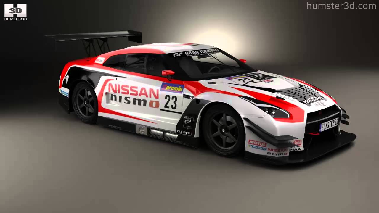 Carro de corrida Nissan GT-R LM Nismo 2015 Modelo 3D - TurboSquid