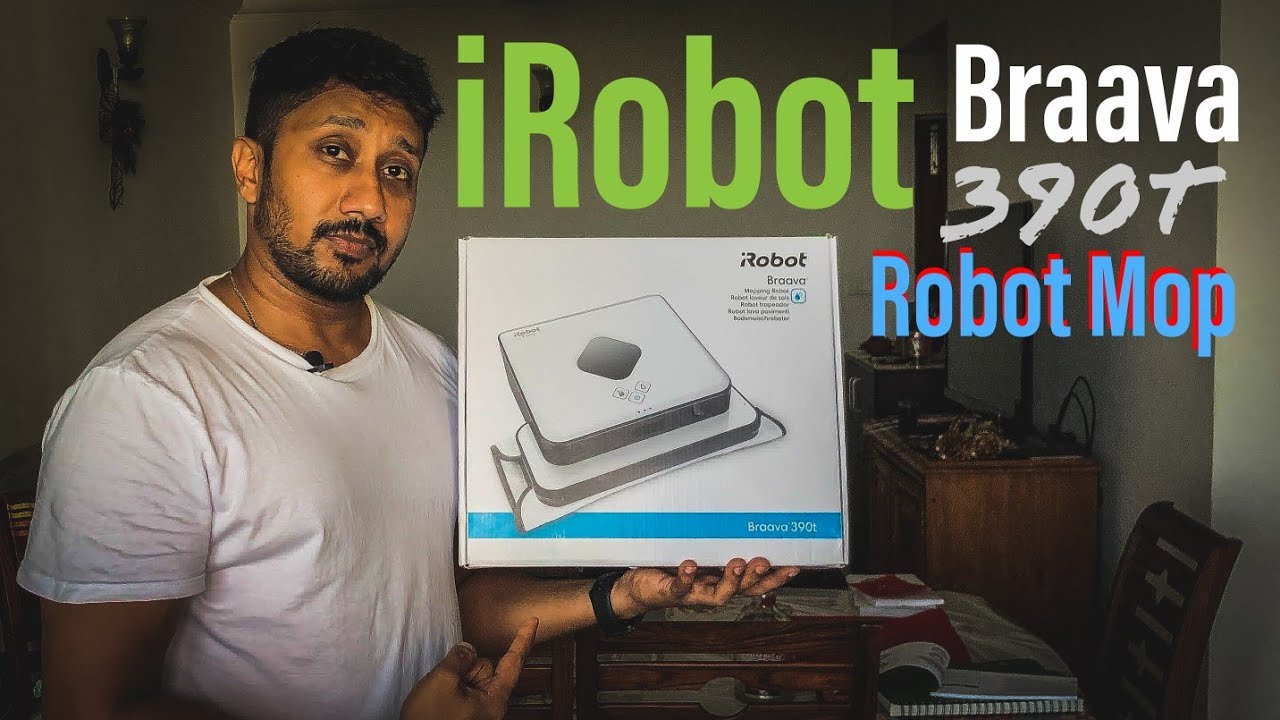 iRobot Brava 390t Mop | Review | What to Expect | How does it Work - YouTube