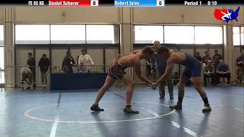 Daniel Scherer vs. Robert Isley at 2013 Las Vegas/...