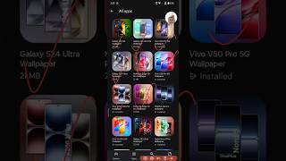 Top Mobile Wallpapers Apps 🔥 | 4K AMOLED Wallpaper #shorts