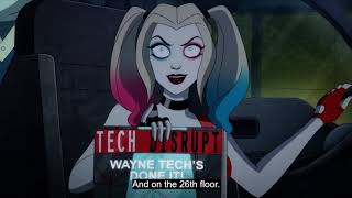 Harley enters Wayne's tech | ( Harley Quinn ) | S1-E6 | MovieClipsGuide