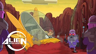 ALIEN NEWS DESK | Season 1, Episode 8: Interdimensional Insurance | SYFY
