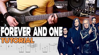 Helloween - Forever And One | Cover/Tutorial with Tabs