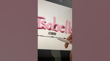 ADOBE FRESCO EMOJI BRUSH? 🤩 #shorts #art #lettering #adobefrescopainting #emoji