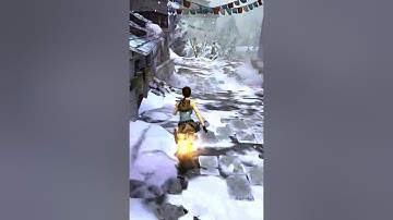 Lara Croft Tibet Mountain Pass Relic-2, Android Game