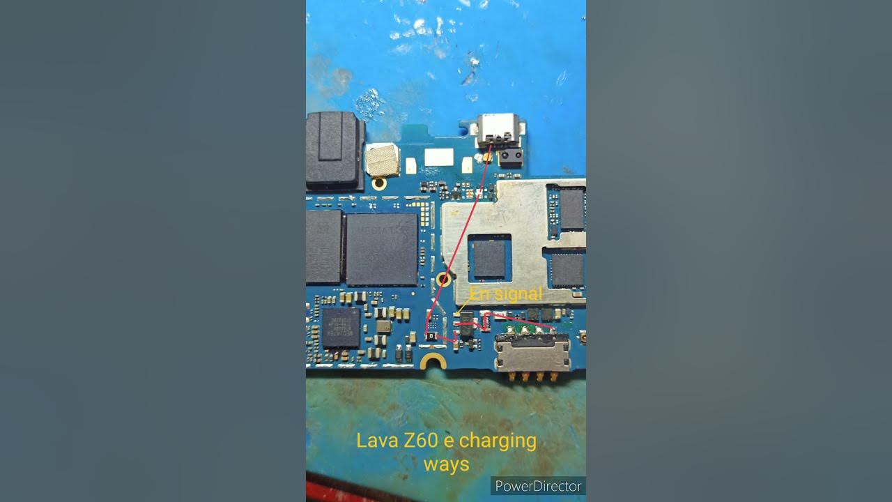 Lava Z60 charging jumper ways || Lava Z60 charging full diagram showing
