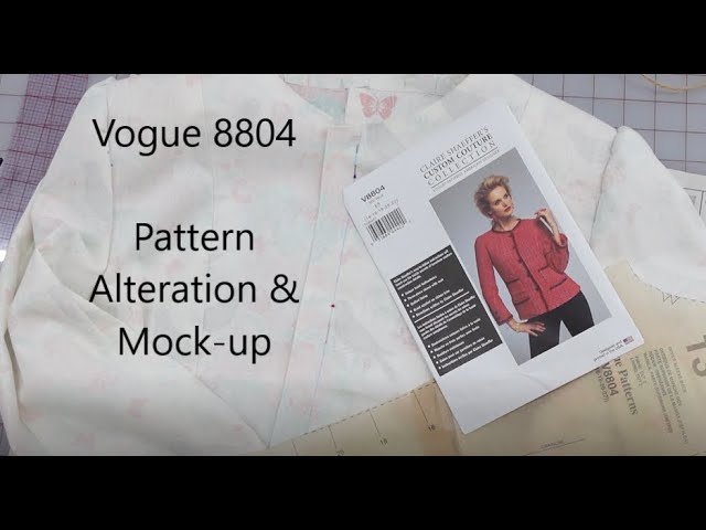 Vogue V8804 review - SEWING CHANEL-STYLE