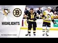 НХЛ / Бостон Брюинз VS Питтсбург Пингвинз / Обзор матча 27.01.2021