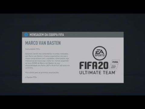 Video: EA Vetää Marco Van Bastenin FIFA 20: Sta, Kun Hän Käytti Natsitermin 
