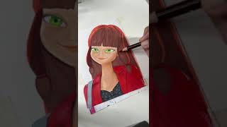 Drawing Lila Rossi From Miraculous Ladybug