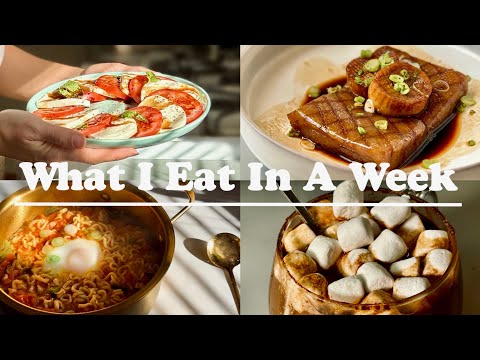 What I Eat In A Week | Realistic | Easy High Proteins & Low Fat Cooking