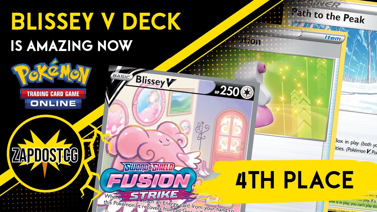 4th Place Blissey V Deck Is UNDERRATED And Can WIN Against Meta Decks!  (Pokemon TCG)