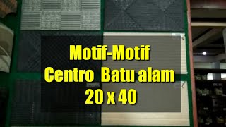 KERAMIK MOTIF BATU ALAM TERBARU || agung anjar