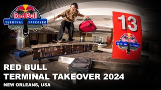 Red Bull Terminal Takeover 2024  Skating an abandoned airport