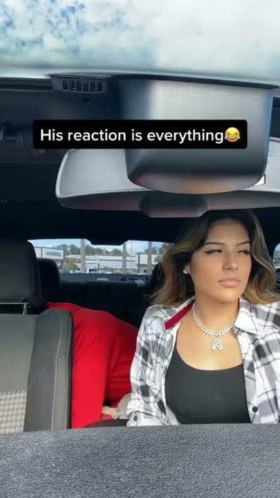 FLASHING MY HUSBAND IN THE CAR 😭 #shorts