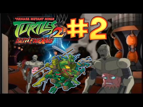 Видео: "TMNT 2: Battle Nexus" Прохождение - #2 (Здание TCRI и Утромы)