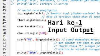 Hari ke-1 - Orang awam sinau Web Programming