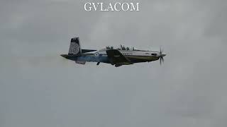 Hellenic Air Force T-6A Daedalus Demo Team at Tiger Meet 2026