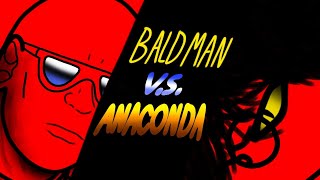 Bald Man Vs Anaconda