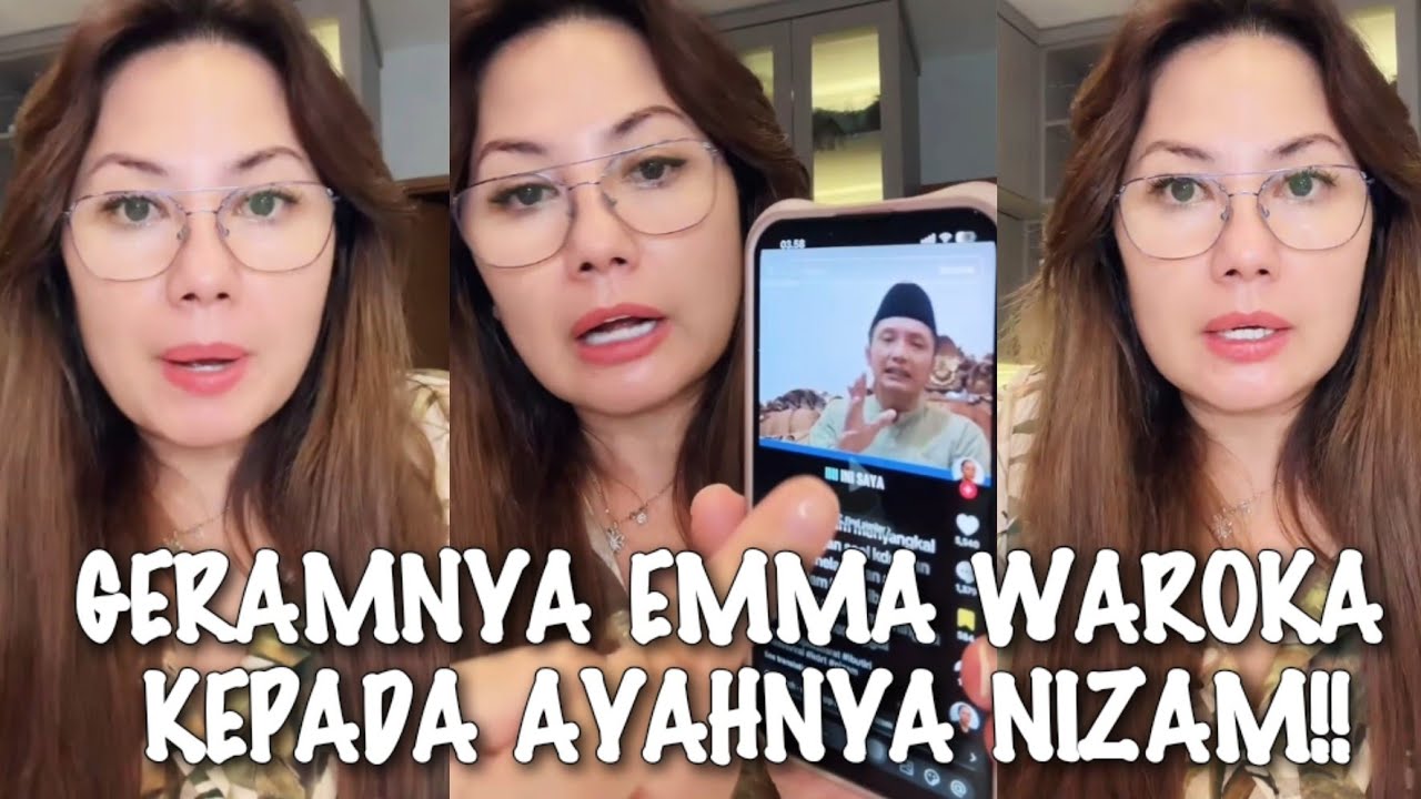GEGER√√ TANGISAN EMMA WAROKA BAHAS DAN KAWAL KASUS NIZAM DAN IBU TIRINYA!!