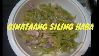 GINATAANG Siling haba