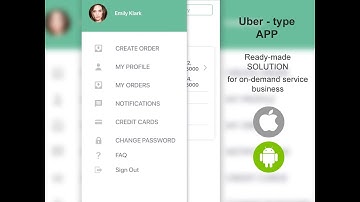 Uber-Clone Demo for Customer iOS app | Solution for on-demand Uber-type business