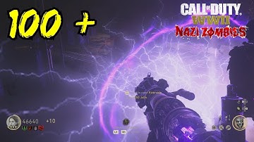 THE FINAL REICH World Record 122+ WW2 Zombies fastest strategy (saw trap strat)