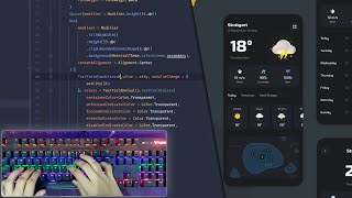 Asmr Programming - Android Weather App Coding JetpackCompose/Kotlin screenshot 4