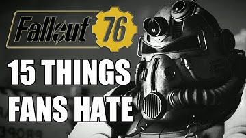 15 Things Hardcore Fallout Players Hate About Fallout 76