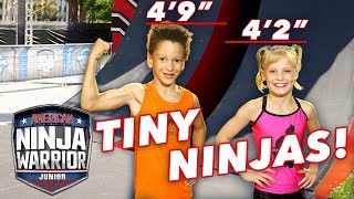 TINY NINJAS with CRAZY FAST RACES! | American Ninja Warrior Junior | Universal Kids