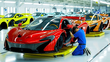 Inside McLaren’s Hand-Built Supercar Factory – How the Most Powerful Cars Are Made